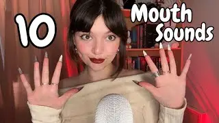 ASMR | 10 Different Fast and Aggressive MOUTH SOUNDS (Wet Mouth Sounds, Dry Mouth Sounds)