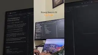 Binary Search 02 #shorts #coding