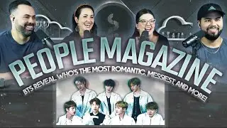 BTS "People Magazine Interview" -Reaction- Another chaotic and hilarious interview 😂| Couples React
