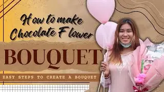 How to make a CHOCOLATE BOUQUET to surprise your lover |AURA