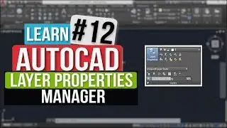 Autocad Tutorial In Hindi || Layer Properties Manager