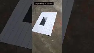 😱 illusion Art ✨#youtubeshorts #shorts #trending #shortsfeed #craft #babyart #diy