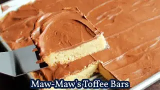 Toffee Bars