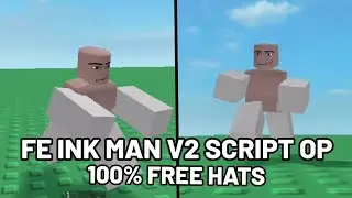 ROBLOX SCRIPT INK MAN V2 OP | FREE HATS