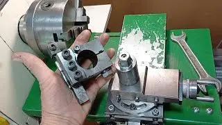 токарний верстат (токарный станок).Резцедержка универсальная.  lathe JET BD-920W NEW modernization 1