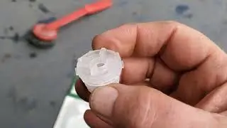 How to repair outside faucet when check valve is leaking.