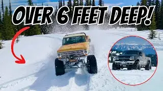 Spring Snow Wheeling! (Over 6' Deep)