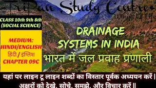 DRAINAGE SYSTEMS IN INDIA भारत में जल प्रवाह प्रणाली MAJOR DRAINAGES SYSTEMS मुख्य जल प्रवाह प्रणाली