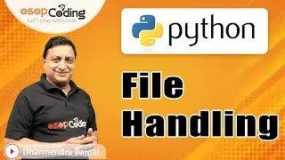 File Handling in Python | open() & close() function | Python for Beginners | 