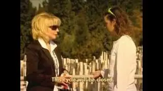 גילת אנקורי בחיפוש בבית קברות at the cemetery with Gilat Ankori