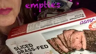 Quietly 🎧 Going thru my Empties evening relaxation whisper ASMR