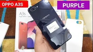 OPPO A3S PURPLE 2019 3GB 32GB / 2GB 16GB UNBOXING