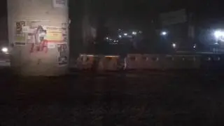 Dust Storm of Lahore Night.watch the Dust looks like snowfall. 😄 #kashifstuff