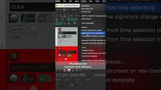 CONVENIENT METRONOME IN REAPER