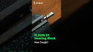 How tough is the heating block on your Flsun S1 Printer? #flsunprinter #flsuns1