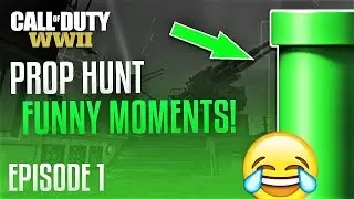 Call of Duty: WWII FUNNY MOMENTS - 1v1 Area, Prop Hunt FUN, Troll Pipe - Episode 1