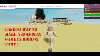 HOW TO MAKE A ROLEPLAY GAME IN ROBLOX / ROBLOX STUDIO / INTRODUCTION TO ROBLOX STUDIO (PART 1)