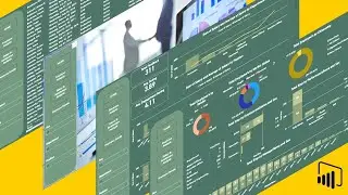 HR Analysis Dashboard with Page Navigation | Learn how to create the dashboards using Power BI |