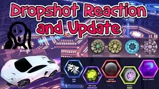 ROCKET LEAGUE DROPSHOT TRAILER REACTION!!! | Dropshot Update New Map Core 707, Dropshot Hype