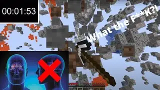 This FAKE Minecraft Speedrun Will Make You Lose Brain Cells...