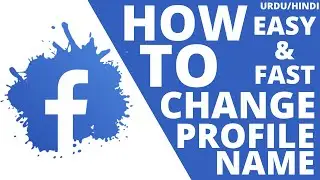How to Change Facebook Name In Computer 2021 | Urdu/Hindi | GoGo Tech