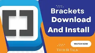 Brackets Download and install