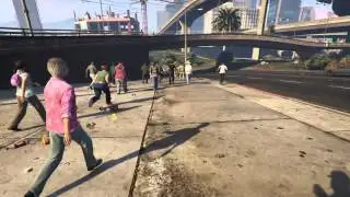 Grand Theft Auto V Stampede.