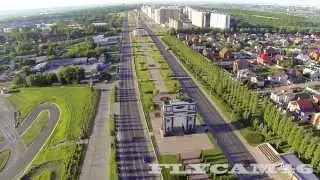 Триумфальная Арка г.Курск. Съемка с коптера