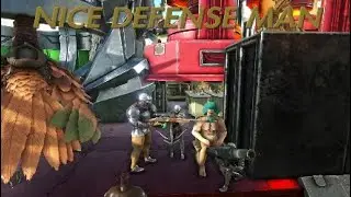 WE RAID HIM WHILE HE WAS AFK ( ARK OFFICIAL SMALL TRIBES )