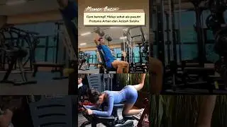 Pratama Arhan and Azizah Salsha compactly share gym moments during LDR 