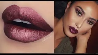 Como transformar qualquer batom em metálico!transform metallic lipstick