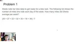 Grade 6 math daily word problems, set 8