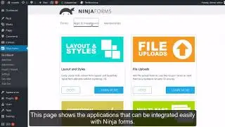 WordPress Plugins - Ninjaforms