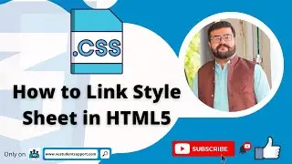 How to link style sheet in HTML5 (HINDHI/URDU)