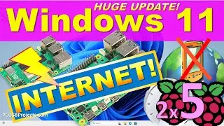 Windows 11 on Raspberry Pi 5: CRAZY FAST INTERNET without a smartphone!