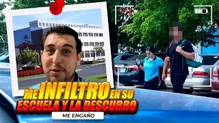 ESPI0 A MI ESP0SA EN SU ESCUELA 🏫 (LA ENCUENTRO CON OTRO…👩‍❤️‍👨)