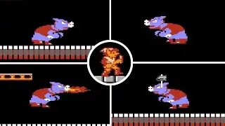 Game n°354 - Super Link Bros ( Hackrom ) ( NES ) All bosses