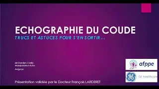Echographie du coude : trucs et astuces pour s'en sortir (manip to manip)