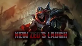 League Of Legends - NEW ZED'S LAUGH?!