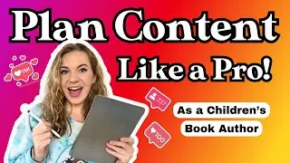 30 Days of Instagram Content in 30 Minutes! | Children's Book Author Tips