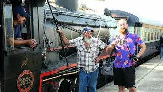 How to: Make COFFEE on a STEAM TRAIN