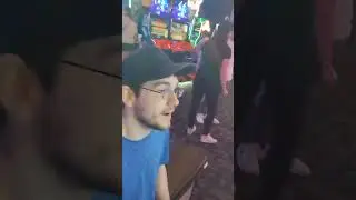 Rapta fills all the high scores on a Rhythm Game at Dave n Busters.