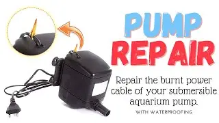 Repair Submersible Pump Cable at Home | Aquarium | Swamp Cooler | Fountain