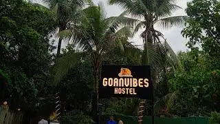 ACP cutting acrylic LED sign board goa, Goan vibes hostel led board