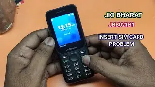 How to repair jio bharat mobile insert sim card problem || Jio Bharat Jbb02b1 Sim not work