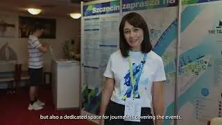 Press office during The Tall Ships Races 2024