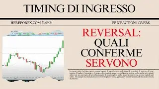 Quali CONFERME avere per un REVERSAL di breve termine
