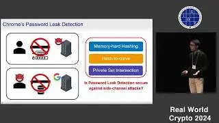 Checking Passwords on Leaky Computers: A Side Channel Analysis of Chrome’s Password... (RWC 2024)