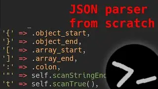 I wrote a JSON parser in 