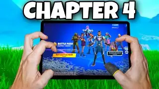Playing Chapter 4 On Fortnite MOBILE